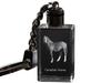Canadian Horse - Crystal Pendant with Photo of a Horse, Illuminated Pendant, Unique Gift by Art-Dog Brand