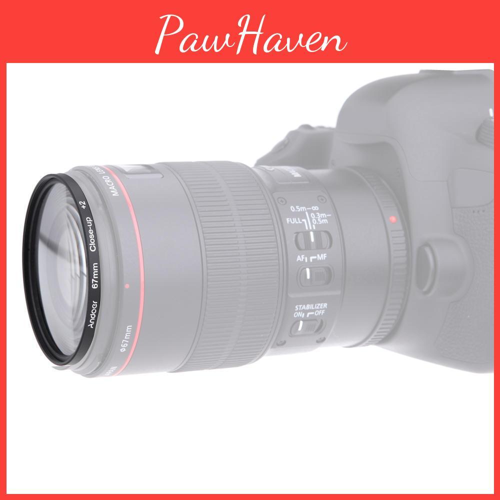55 мм С фильтром для макросъемки Макро-чехол Для Nikon Canon Tamron Sigma