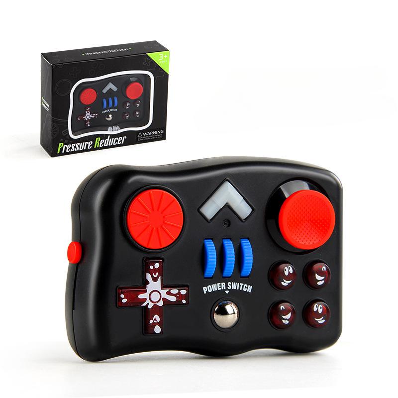 Игрушка-контроллер Fidget Game Cube, игрушки Fidgets для снятия стресса и беспокойства, игровая игрушка Fidgets, расслабляющая ручная игрушка, крутой блок Fidget Block для убийства времени