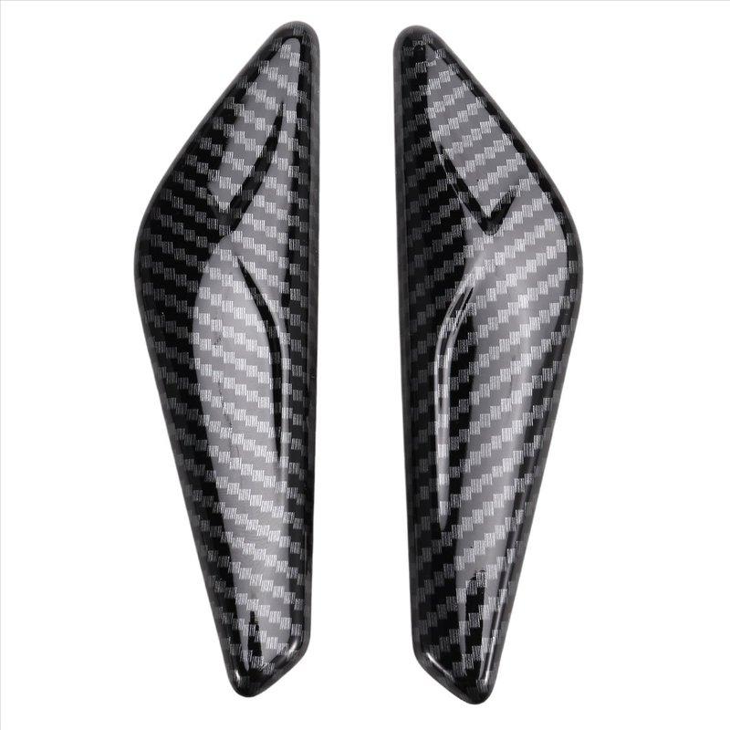 DT08 Car Front Side Fender Carbon Fiber Trim Finisher 51117338569 51117338570 for BMW X3 F25 2011-2018 X4 F26 2014-