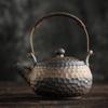 Japanese Coarse Pottery Handmade Teapot Warmer Ceramic Retro Tea Heater Candle Stand Kettle Holder Stove Kung Fu Set