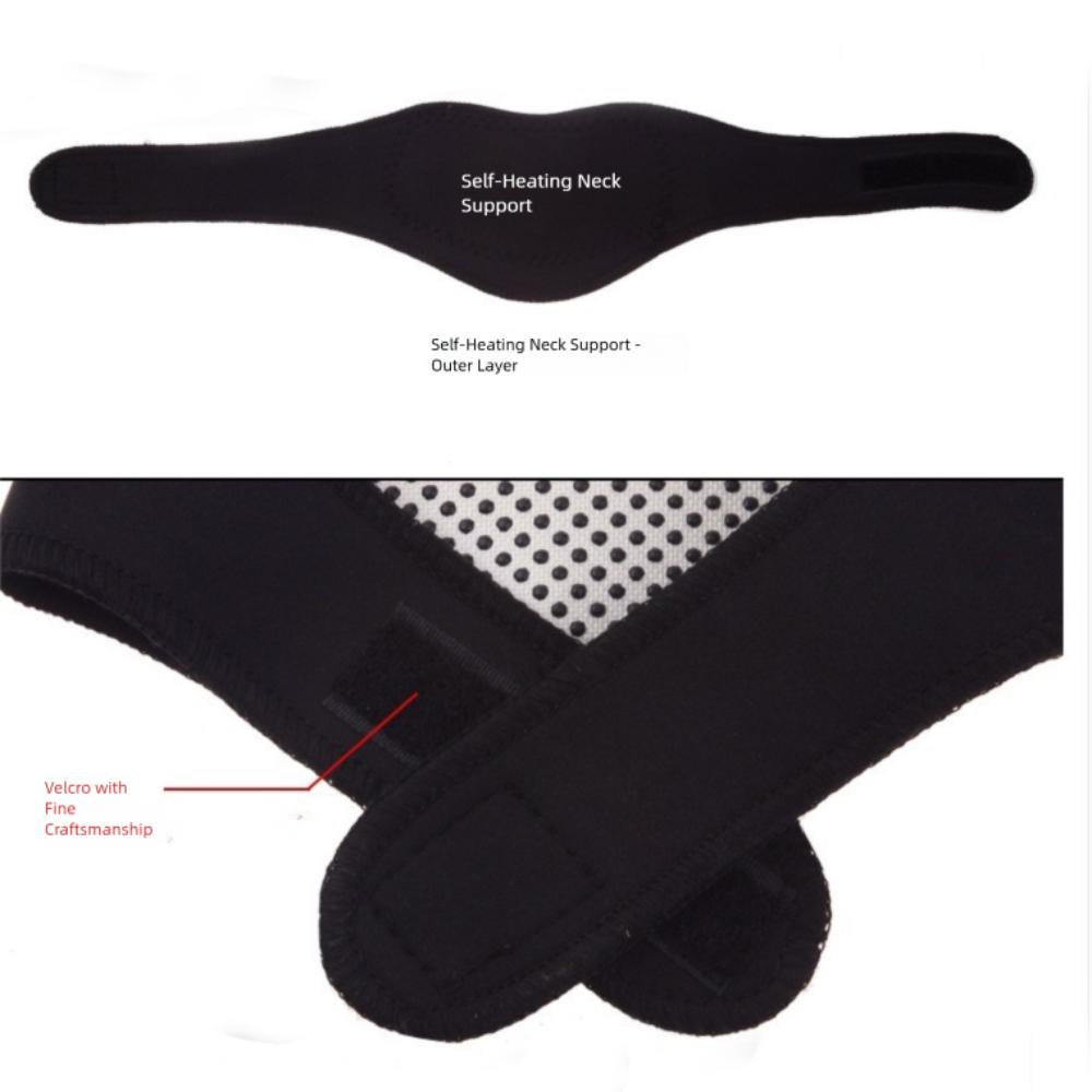 Soft Self-Heating Neck Brace Portable Heat Therapy Brace  Home Therapy Tingling Relief