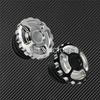 Motorcycle Crown Style Vented Fuel Tank Cap CNC Oil Cap Fuel Gas Tank Cover For Harley Sportster Dyna Softail Touring Road King Fuel Tank Caps3