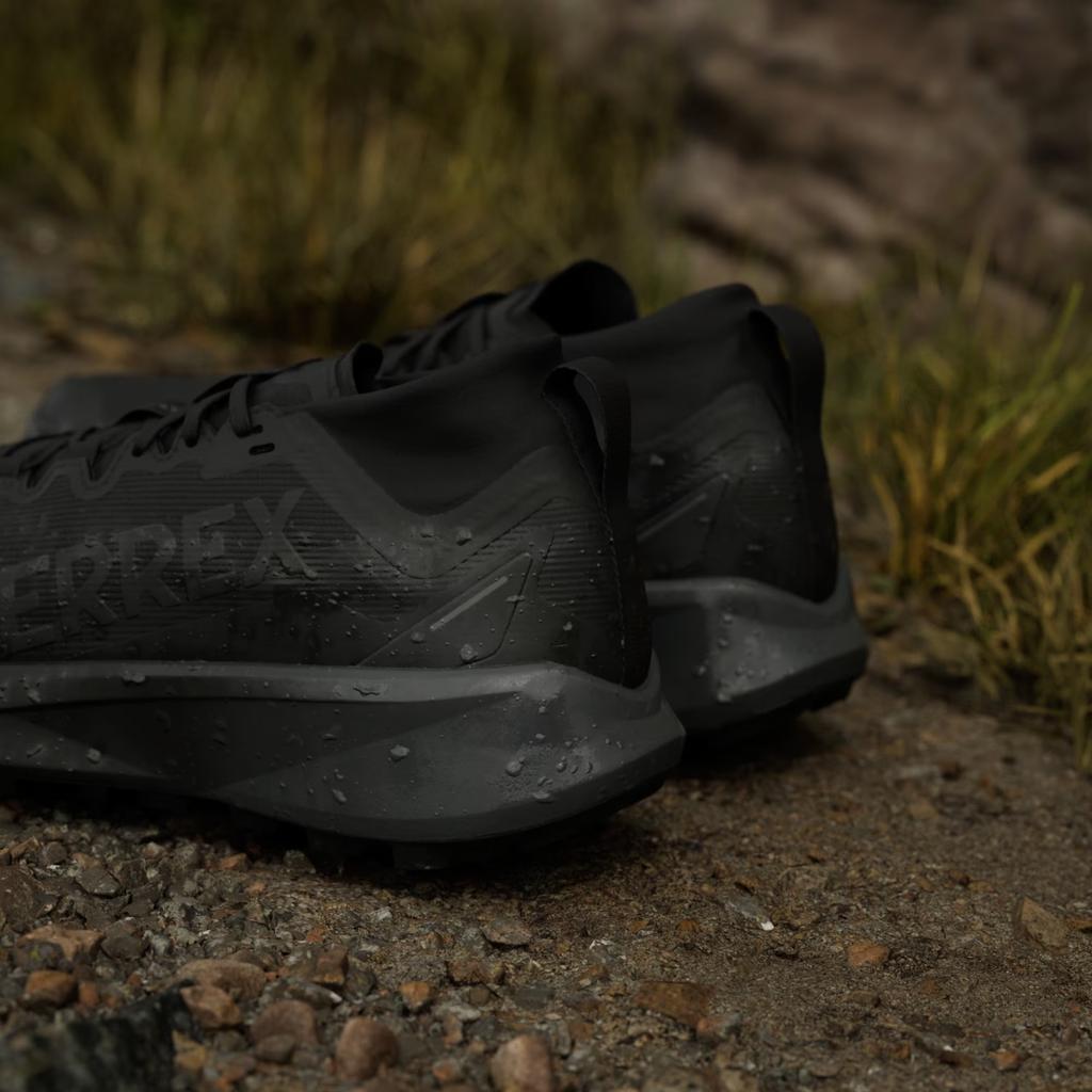 JR5240 adidas Terrex Agravic GORE-TEX Бег по пересеченной местности Основной Черный Серый Шесть (Мужской)