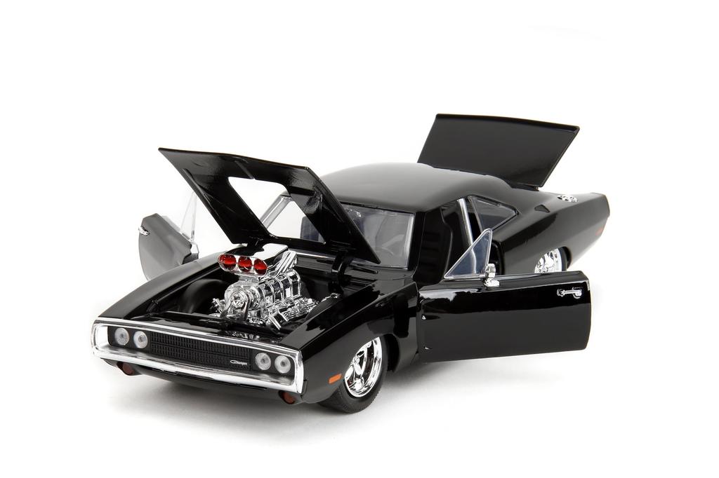 Jada Toys 1970 DODGE CHARANGER TORETTO Форсаж Мини-машина 124 F&F DOM'S R/T с DOM
