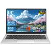 Тонкий ноутбук PC с Windows 11 8 ГБ DDR4 512 ГБ Беспроводной Широкие возможности подключения Легкий Офисный Японская мышь Коврик для мыши 14-дюймовый Pro, Память, SSD,