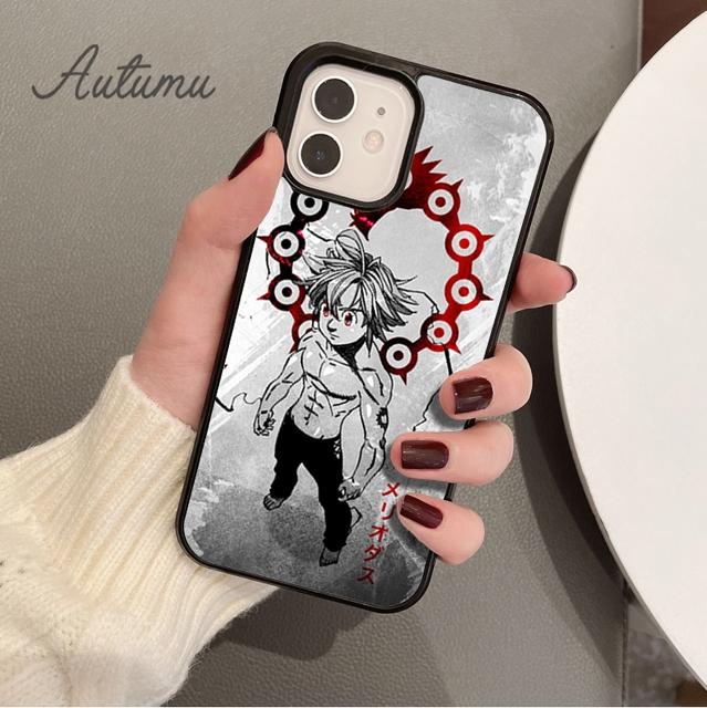 Чехол Nanatsu No Taizai Seven Sins для телефона iPhone 11 12 13 14 Pro Max mini X XR XS SE 2020 6S 7 8 Plus Galaxy S21 S22