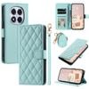 Для Xiaomi Redmi Note 14 Pro+ 5G/Note 14 Pro 5G/Poco X7 5G Чехол-кошелек Ромбовидная сетка PU кожа Чехол для телефона