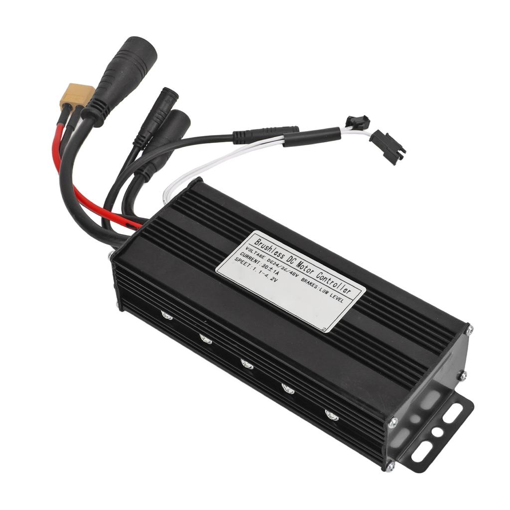 30A контроллер скорости велосипеда синусоида 3 режима алюминиевый сплав корпус хорошее рассеивание тепла для 24 В 36 В