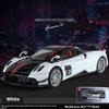 1/18 Модель спортивного автомобиля Pagani Huayra Cool из сплава, Имитация деталей интерьера, Крутое освещение и звуковые эффекты, Изысканные настольные украшения
