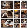 Coffee Cup Poster Decoration Nordic Prints Coffee Bean Painting Wall Art Picture for Cafe Store Home Restaurant Kitchen
