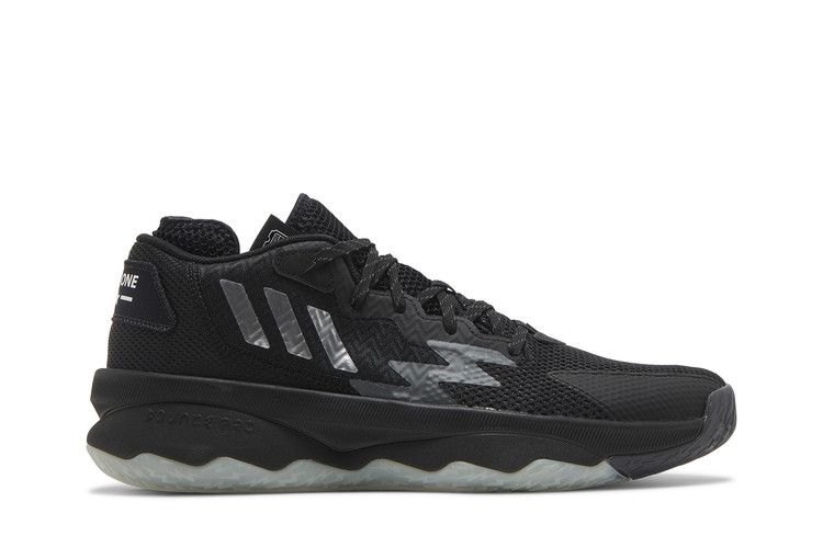Мужские кроссовки adidas Dame 8 Admit One Черный Основной Черный Основной/Серебристый Металлик/Серый Шесть