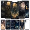 Модный Чехол для Телефона Звездное Небо Звезды Для Oppo Reno 13 12 11 10 7 F Find X5 X6 A98 A80 A79 A78 A57 A54 A31 A17 Pro Мягкий ТПУ Чехол