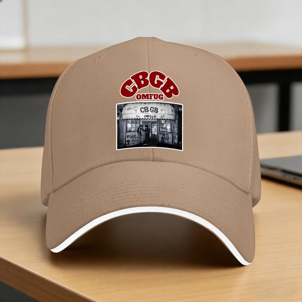 Cbgb Omfug Casual Baseball Cap Hiking Fishing Trucker Hat Spring Adjustable Unisex Unisex Classic Baseball Caps