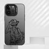 Чехол для телефона iPhone 16e 11 12 13 Pro Max 14 15 16 Plus Мягкий чехол One Piece Луффи из Соломенной Шляпы