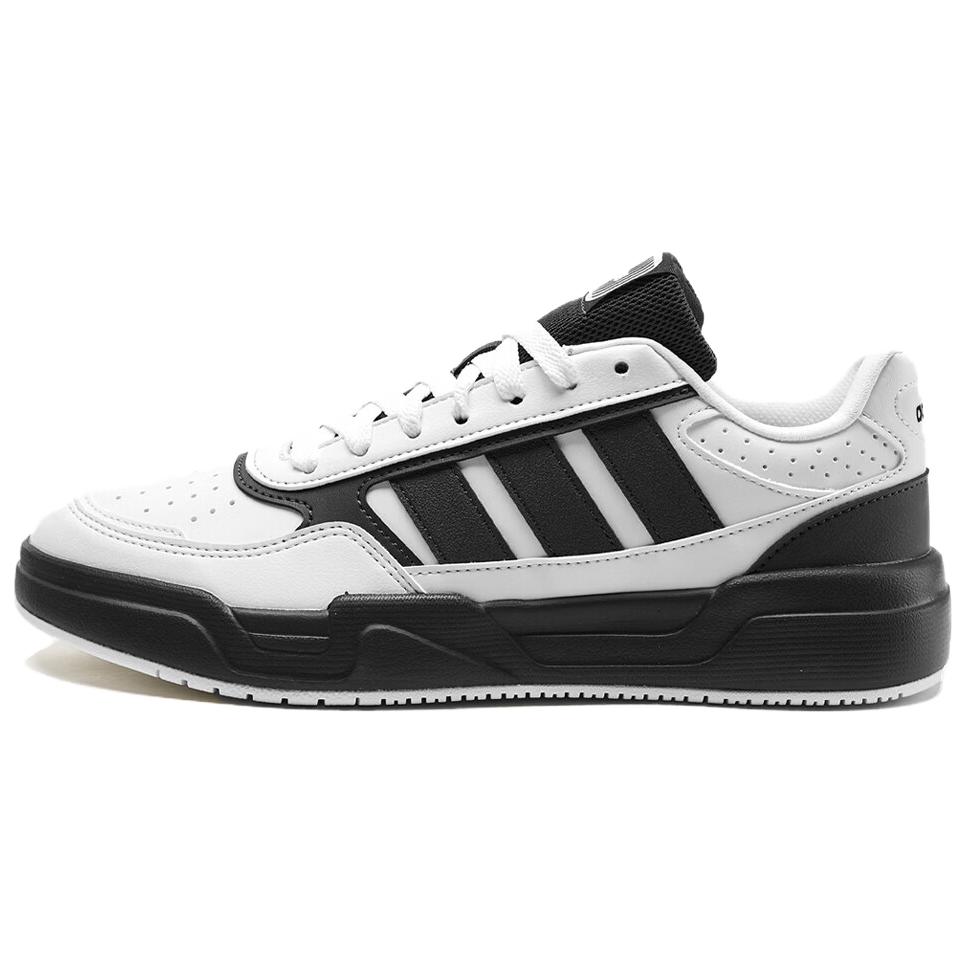 adidas Кеды Lite Baller 1.5 для скейтбординга, унисекс, белые с черным, KI1496