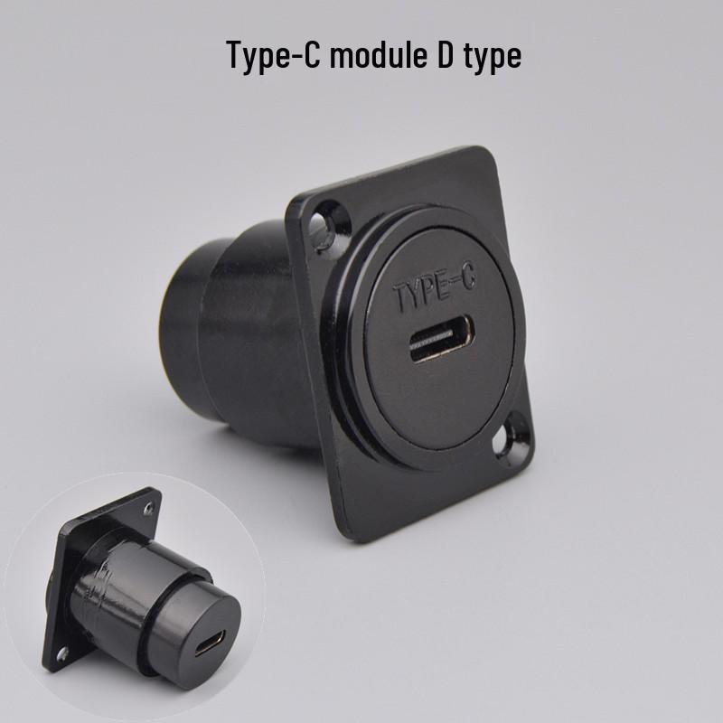 Кабель D-типа Type-C сквозной Cat 6 Gigabit Network Cable HDMI Док-разъем
