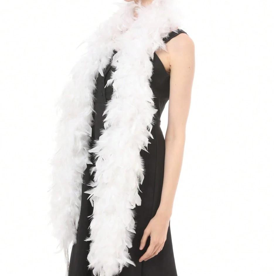 DIY Pink Turkey Feather Boa 2 Meter 40g 60g 90g Fluffy Chandelle Feathers for Carnival Party Dress Clothes Costume Scarf Shawl