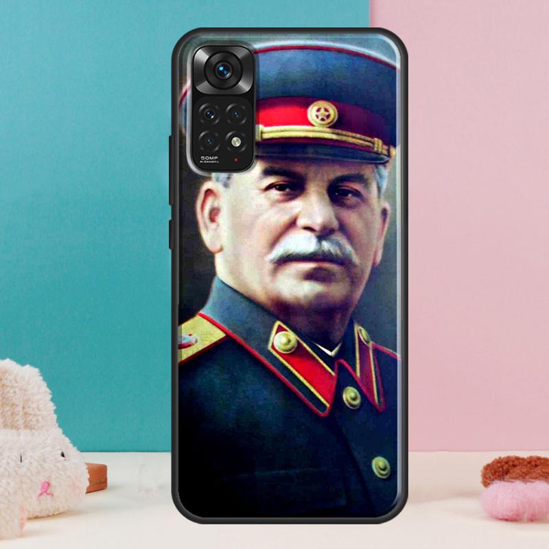 Русский Сталин СССР Коммунизм Чехол Для Xiaomi Redmi Note 14 12 11 9 10 13 Pro 9S 10S 11S 12S Redmi 13C 10C 12C 14C Обложка