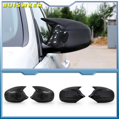 1 пара для BMW E87 E81 E82 E90 E91 E92 E93, боковая отделка заднего вида, ABS, углеродное волокно, стильное автомобильное зеркало заднего вида