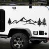SUV RV Camper Offroad 100cm Tree Mountain Car Decor PET Reflective Forest Car Sticker Decal Mayitr