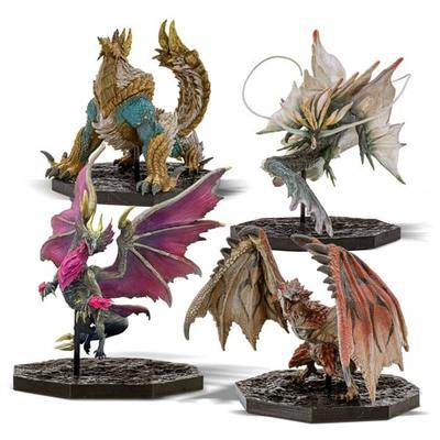 CAPCOM Monster Hunter Фигурка конструктор куб MONSTER HUNTER 4 набор тела КОРОБКА (ЛиореусДжиногреМел ЗенаАмацу Магацучи) Изготовлен из ПВХ АБС