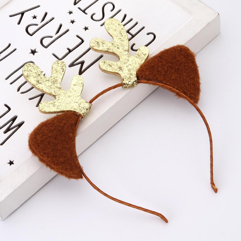 Cute Christmas Gauze Skirt Hairpin Wash Face Hairpin Hair Jewelry Children Sweet Cat Ears Headband Adult