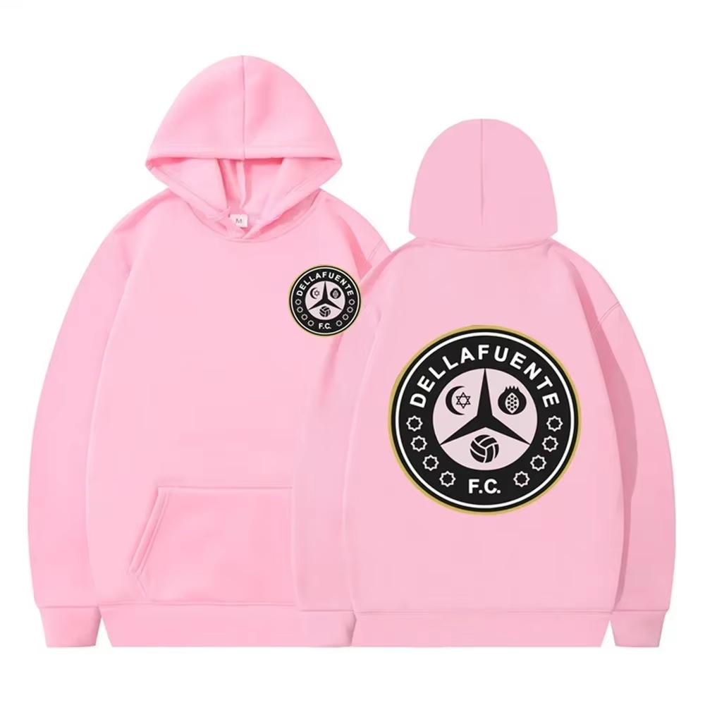 Dellafuente Hoodies Women Printed Hip Hop Sweatshirts Grunge Korea Female Ulzzang Hoodie Korean Fashion Streetwear Tops