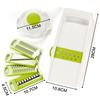 7pcs/set Vegetable Fruit Potato Mandoline Slicer Peeler Dicer Cutter Chopper Grater Vegetable Cutter Kitchen Accessories Tools