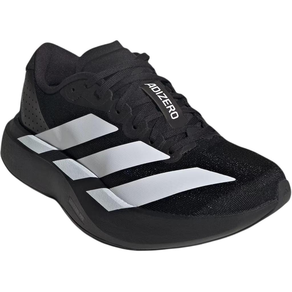 Adidas Adizero Evo SL J Черно-белые детские кроссовки Основной черный Облачно-белый Карбон KK1247