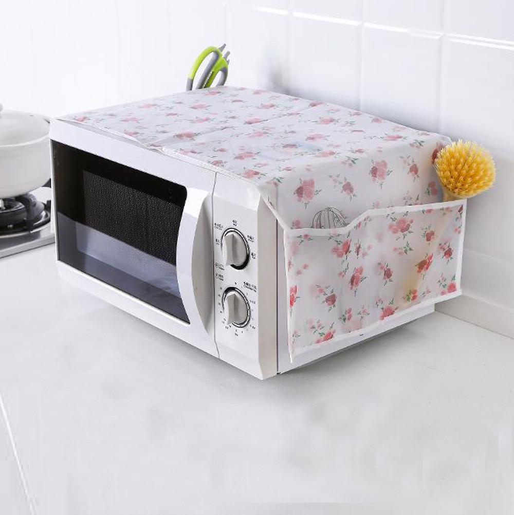 Household Waterproof Microwave oven Dust Cover With Storage Bag For Kitchen