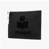Isabel Marant Nettia Clutch Bag Po0046fa A1x18m 01bk