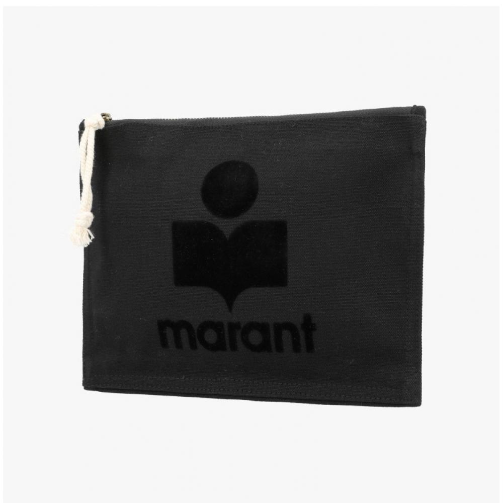 Isabel Marant Nettia Clutch Bag Po0046fa A1x18m 01bk