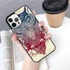 Owl Animal Pattern Phone Case For iPhone 17 Air 13 12 14 15 16  Cover For Apple Pro Max 6S Plus Coque