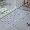 1 шт. ПВХ Противоскользящий коврик для ванны Мягкий коврик для душа Массажный коврик с присоской Нескользящий коврик для ванны Аксессуары для ванной комнаты Горячий