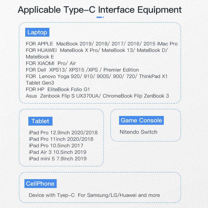 Зарядный кабель Kuulaa, Type-C