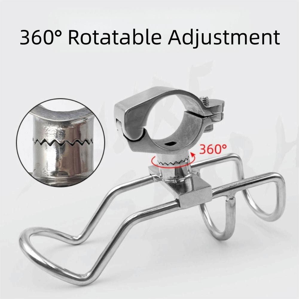 Portable Design Boat Fishing Guardrail Pole Support Fish Pole Socket Support  Sea Boat Fishing