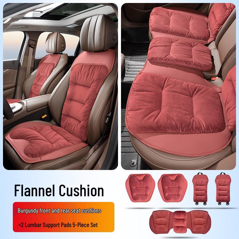 Mazda CX3/CX4/CX5/Atenza Car Seat Cushion with Flannel Lumbar Support