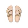 (WMNS) Birkenstock Arizona Big Buckle Nubuk Leather Narrow Fit 'Soft Pink' Women's 1026553