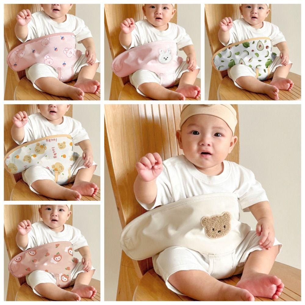 Cartoon Baby Seat Strap Bear Feeding Chair Safety Belt Simple Stroller Fixed Belt Toddlers