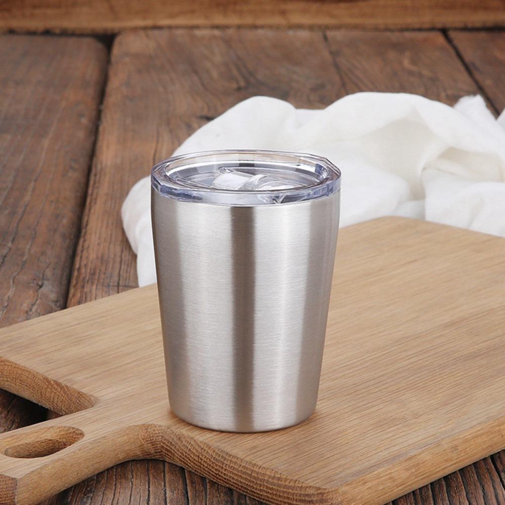 Thickened Stable Juice Beer Tumbler Rustless Steel Straight Drinking Mug  Party Beer Drinking
