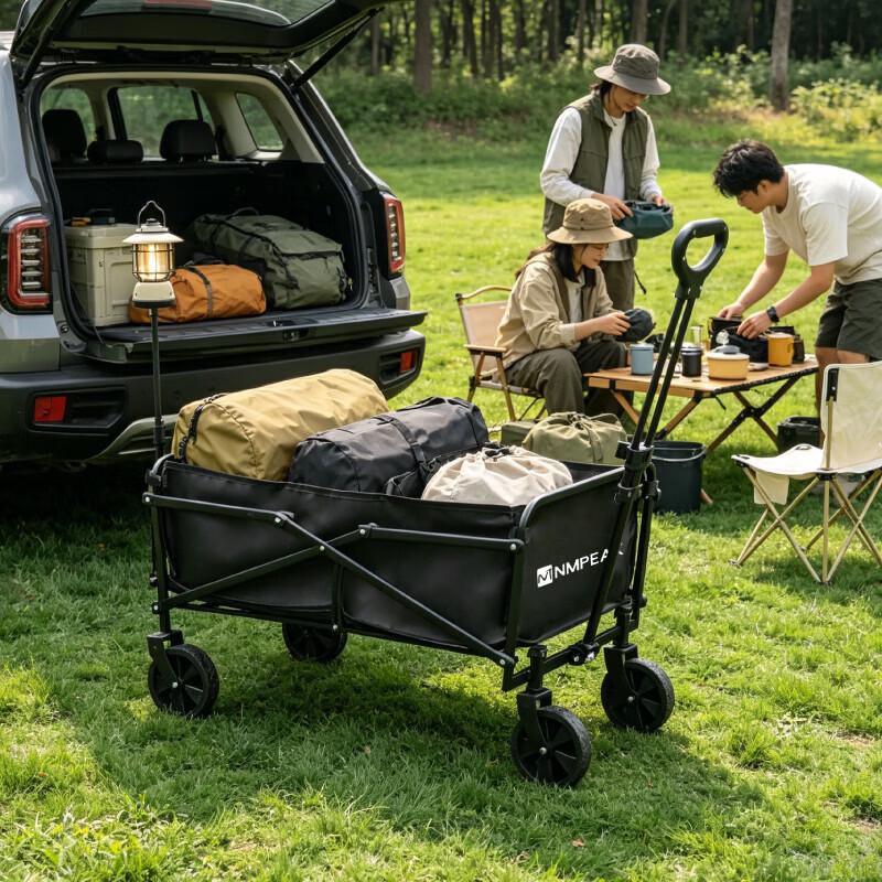 Lingpan Master Outdoor Folding Utility Wagon