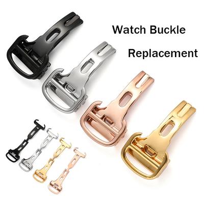 12, 14 мм, 16 мм, 18 мм, 20 мм, металлическая застежка для часов Cartier, синий воздушный шар, ремешок для часов, складная застежка-бабочка, пряжка из нержавеющей стали