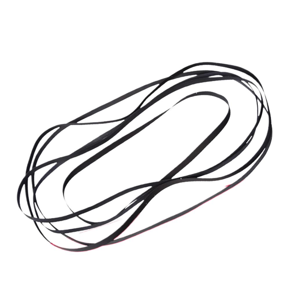 11PCS Rubber Turntable Belt Replacement Kit Record Player Drive Belts Square Cassettes Tape Machine Belts