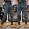 Retro Men's Multi Pocket Casual Sports Pants Cargo Pants