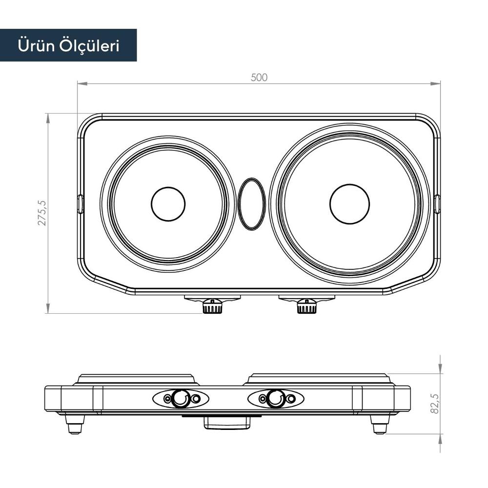 Горячая плита 220 В 2500 Вт Домашняя кухонная плита Нагреватель Электрическая плита Горячая плита