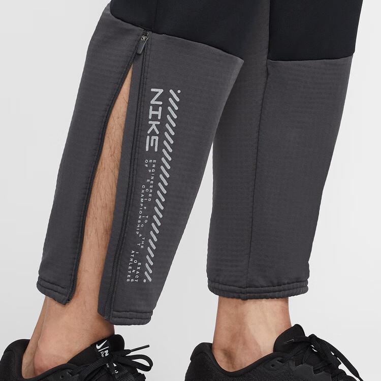 Nike Зимние беговые брюки Challenger Therma-FIT Черные HV2674-010