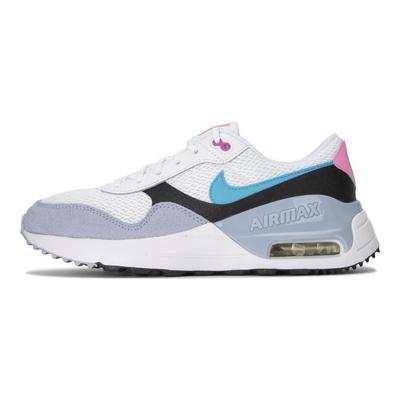 Air Max SYSTM GS Яркие цвета! Детские кроссовки Белый Черный Синий-Whisper DQ0284-106