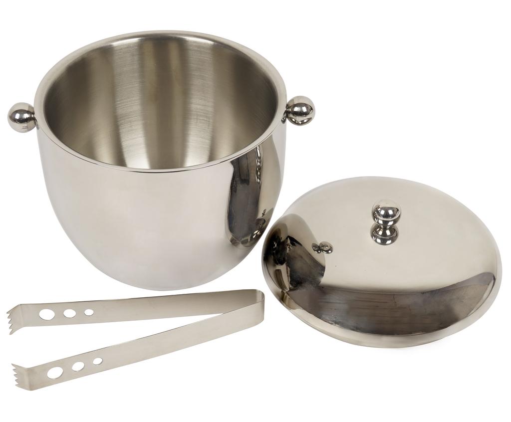 Trifri Stainless Steel Ice Bucket Portable Ice Cube Holder With Lid & Handle Bucket For Cocktail Bar, Parties- Outdoor & Indoor Great For Home Bar