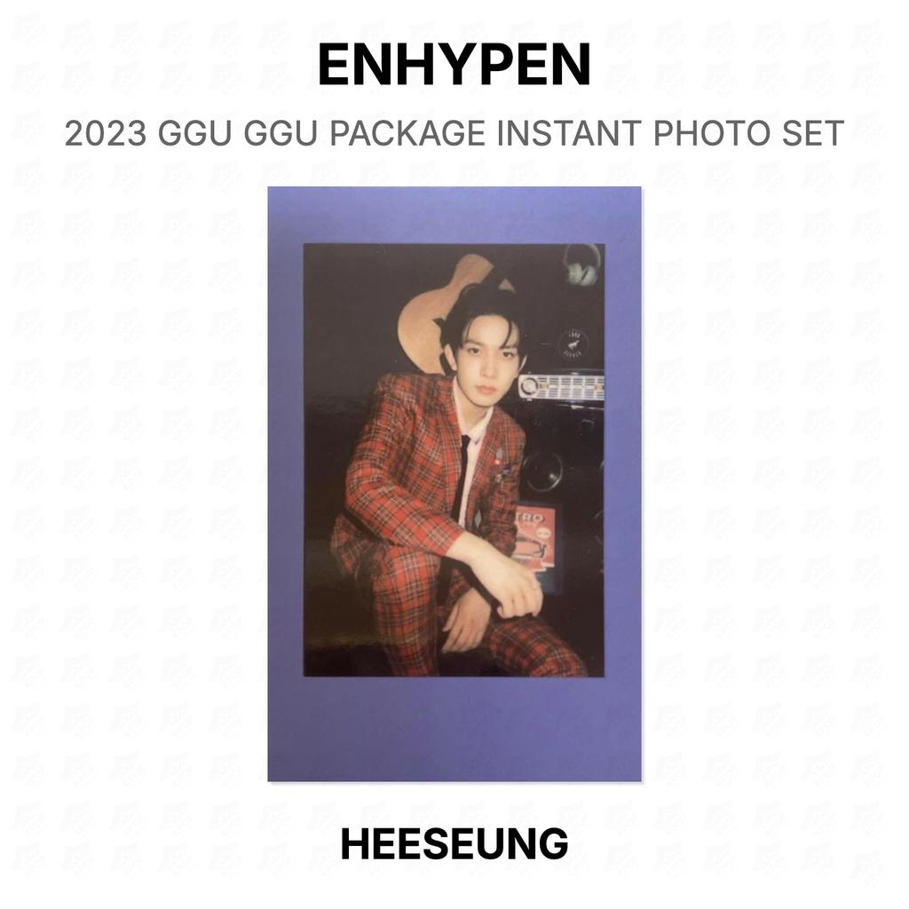ENHYPEN 2023 GGU GGU PACKAGE INSTANT PHOTO SET Official Photocard